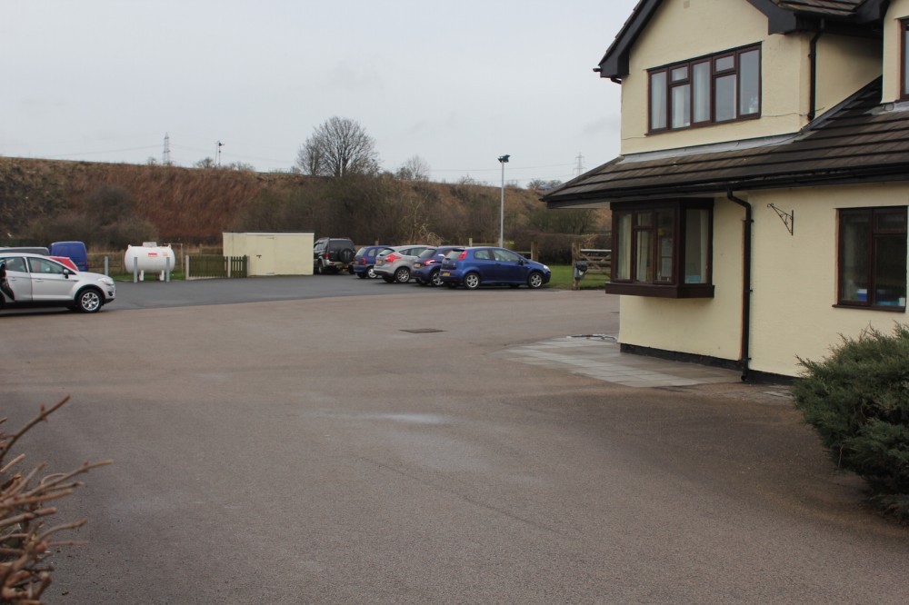 View of car park RCVC