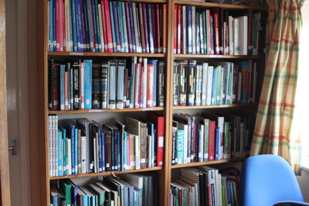 Veterinary textbooks